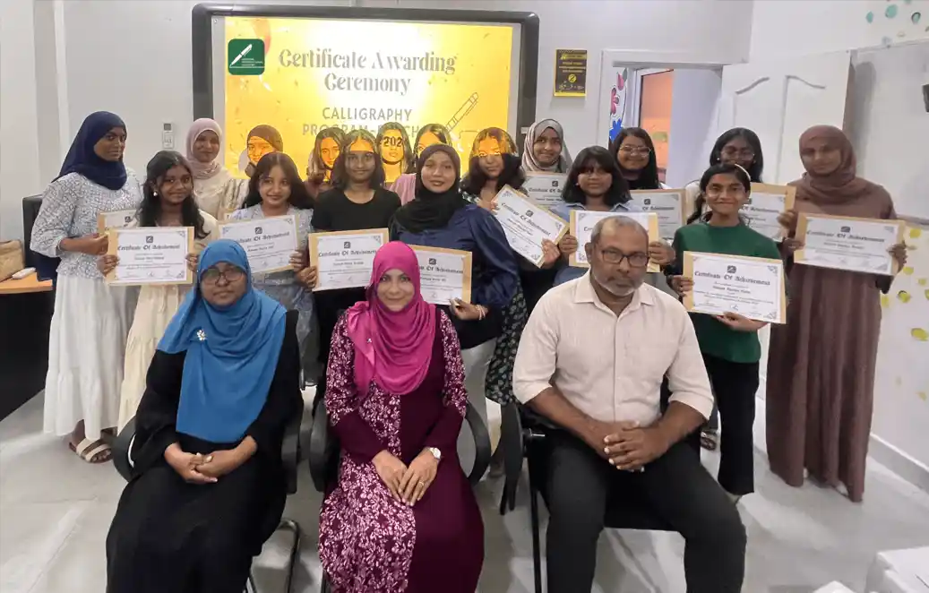 Calligraphy Certificate Ceremony 2024