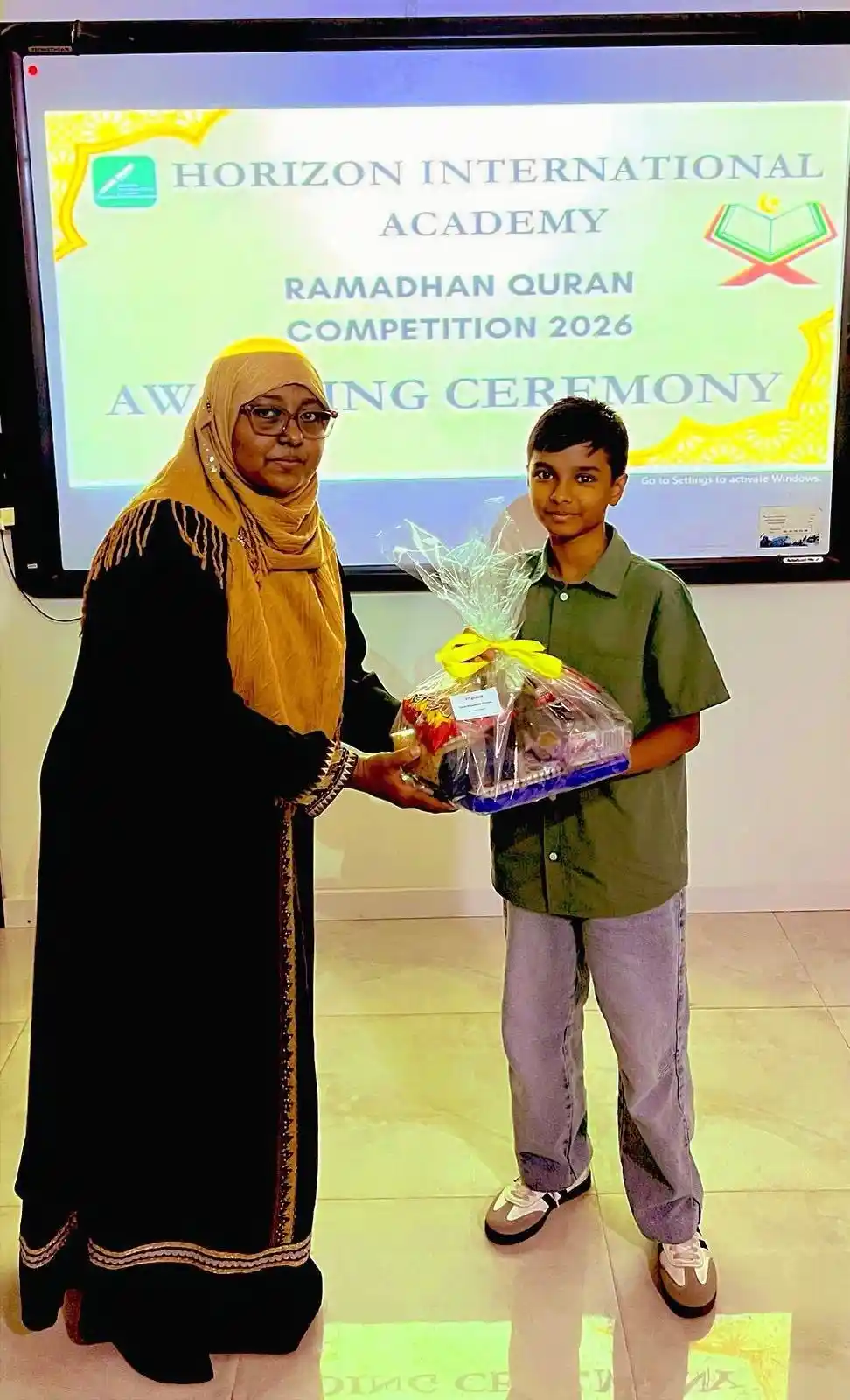 Highlights from the Quran Compertition Awarding Ceremony at Horizon International Academy
